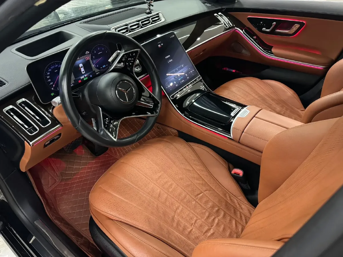 2021 Mercedes-Benz S Class 3.0T 313HP L6 9AT,autocango,china used car exporter,china ev exporter,chinese used car exporter,chinese used ev exporter