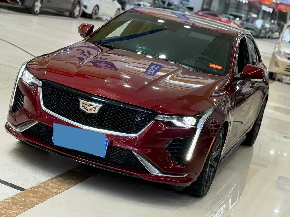 2021 Cadillac CT4 2.0T 237HP L4 8AT,autocango,china used car exporter,china ev exporter,chinese used car exporter,chinese used ev exporter