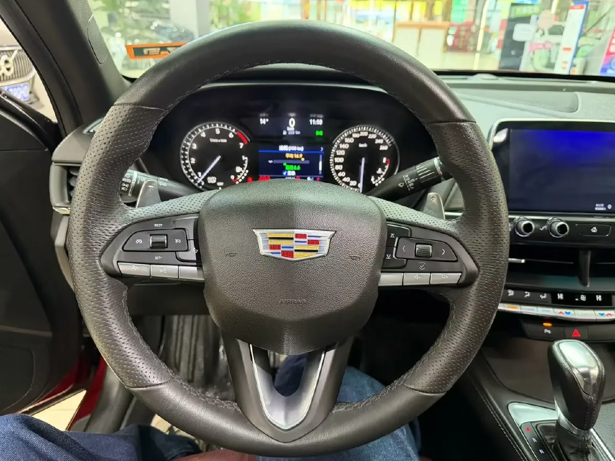 2021 Cadillac CT4 2.0T 237HP L4 8AT,autocango,china used car exporter,china ev exporter,chinese used car exporter,chinese used ev exporter