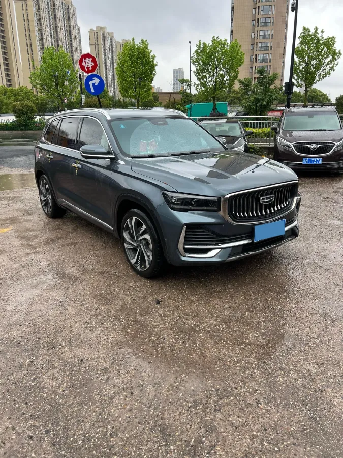 2021 Geely Monjaro 2.0T 218HP L4 7DCT,autocango,china used car exporter,china ev exporter,chinese used car exporter,chinese used ev exporter