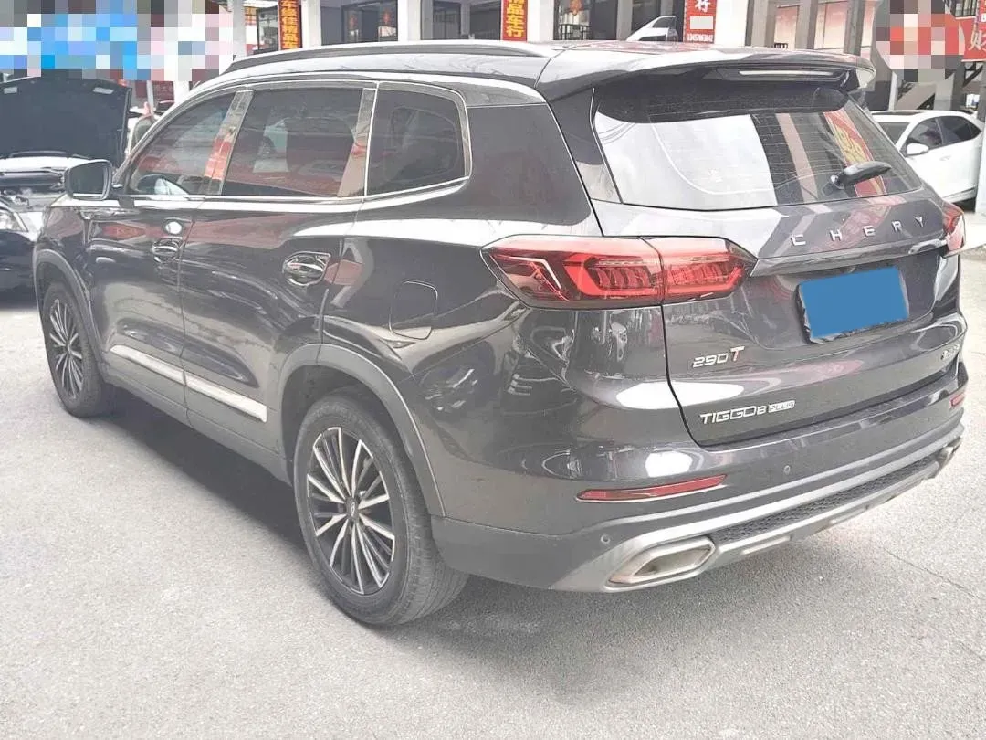 2021 Chery Tiggo 8 Plus 1.6T 197HP L4 7DCT,autocango,china used car exporter,china ev exporter,chinese used car exporter,chinese used ev exporter