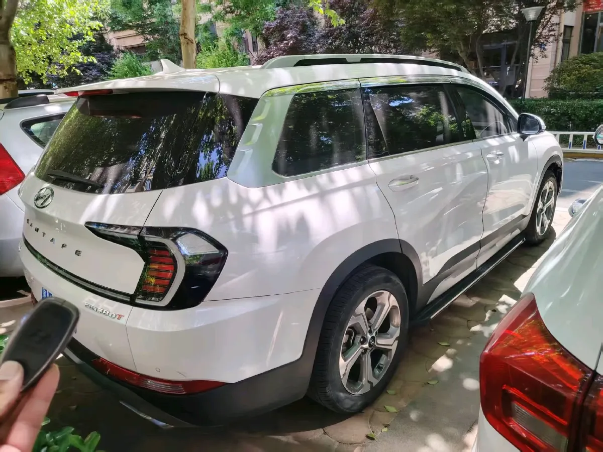 2023 Hyundai Santafe 2.0T 230HP L4 8AT,autocango,china used car exporter,china ev exporter,chinese used car exporter,chinese used ev exporter