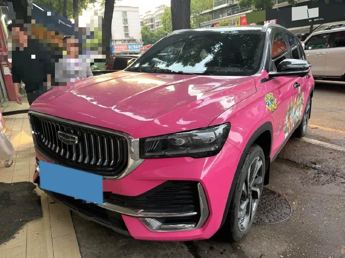 2021 Geely Monjaro 2.0T 218HP L4 7DCT,autocango,china used car exporter,china ev exporter,chinese used car exporter,chinese used ev exporter