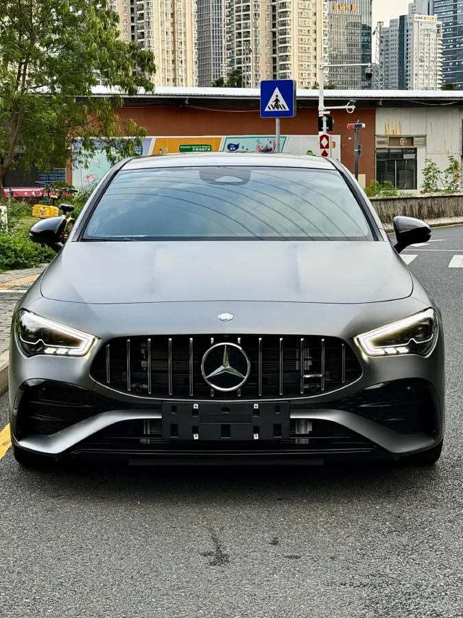 2025 Mercedes-Benz CLA AMG 2.0T 306HP L4 8DCT,autocango,china used car exporter,china ev exporter,chinese used car exporter,chinese used ev exporter