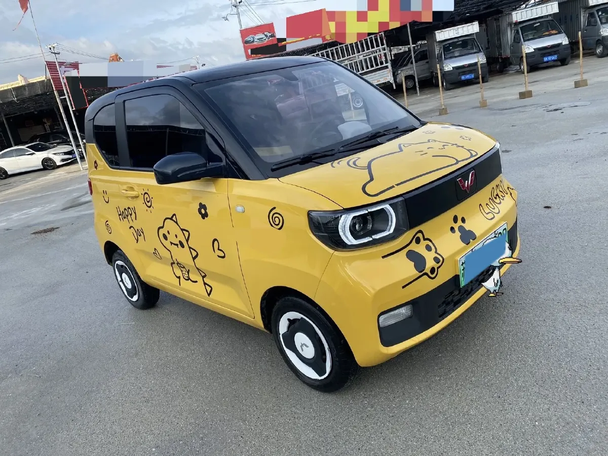 2021 WuLing HongGuang MINI EV BEV 13.9KWH,autocango,china used car exporter,china ev exporter,chinese used car exporter,chinese used ev exporter
