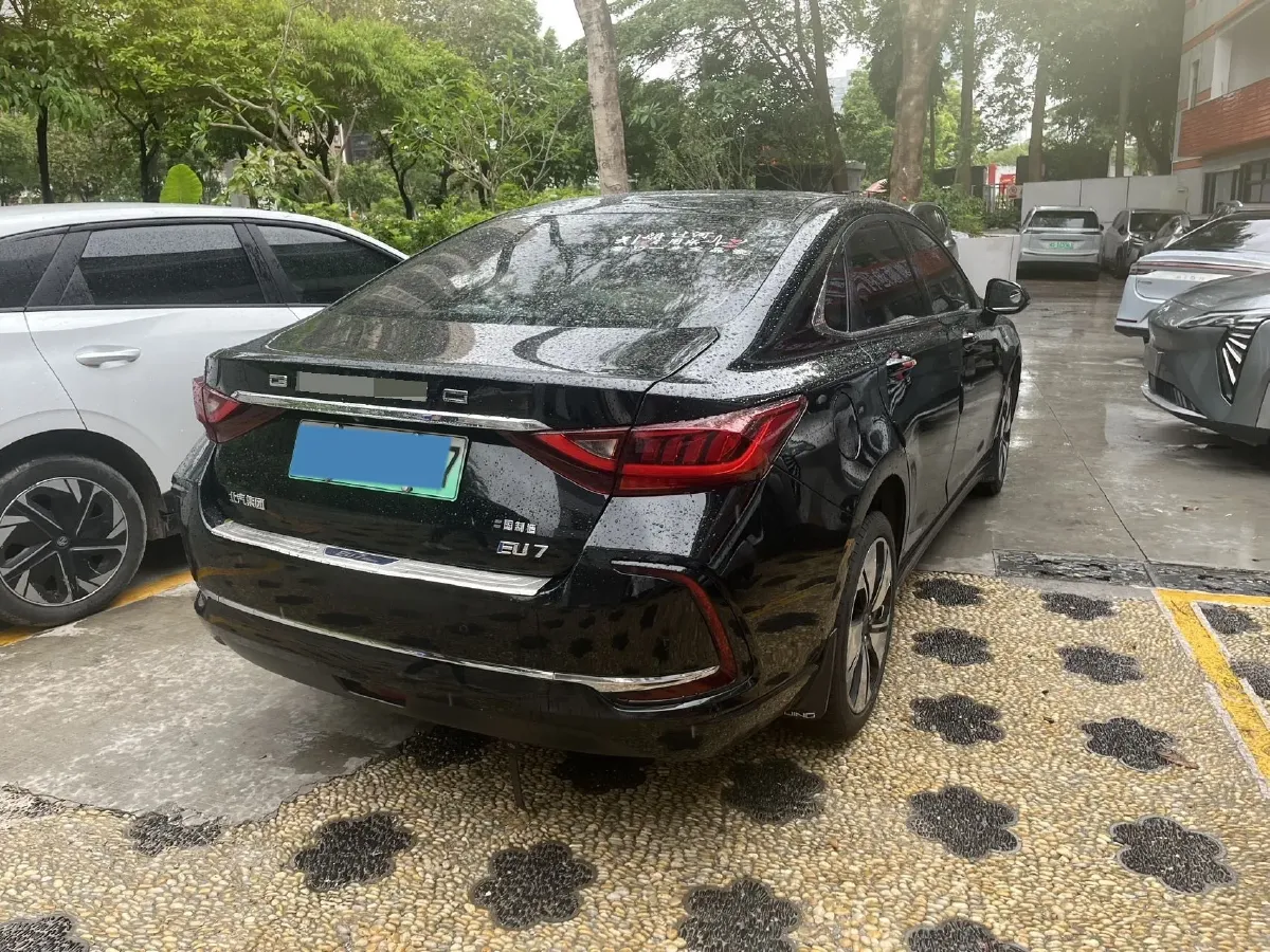 2019 BeiJing Auto EU7 BEV 60.225KWH,autocango,china used car exporter,china ev exporter,chinese used car exporter,chinese used ev exporter