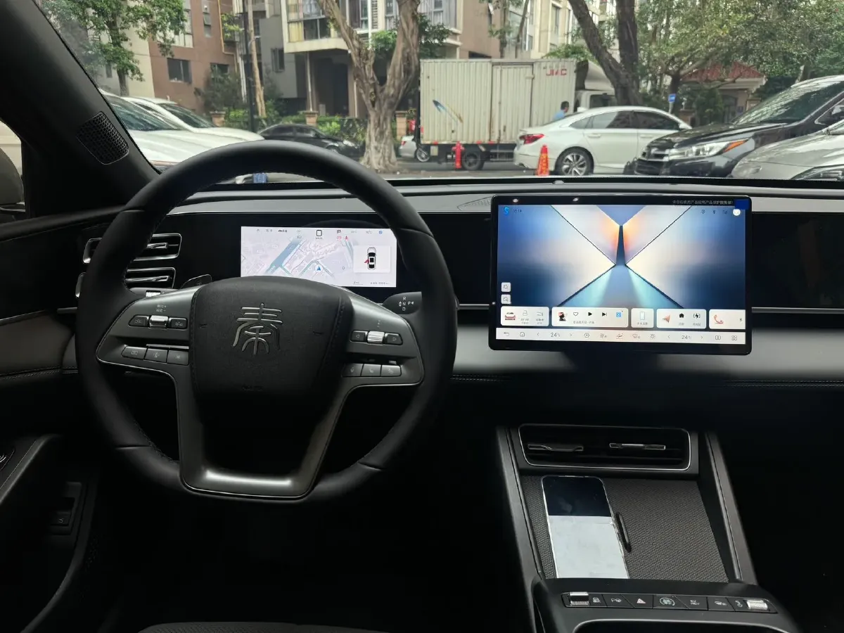 2026 BYD QinL 1.5L 101HP L4 E-CVT PHEV,autocango,china used car exporter,china ev exporter,chinese used car exporter,chinese used ev exporter