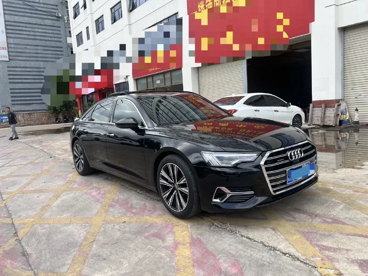 2023 Audi A6L 2.0T 245HP L4 7DCT,autocango,china used car exporter,china ev exporter,chinese used car exporter,chinese used ev exporter