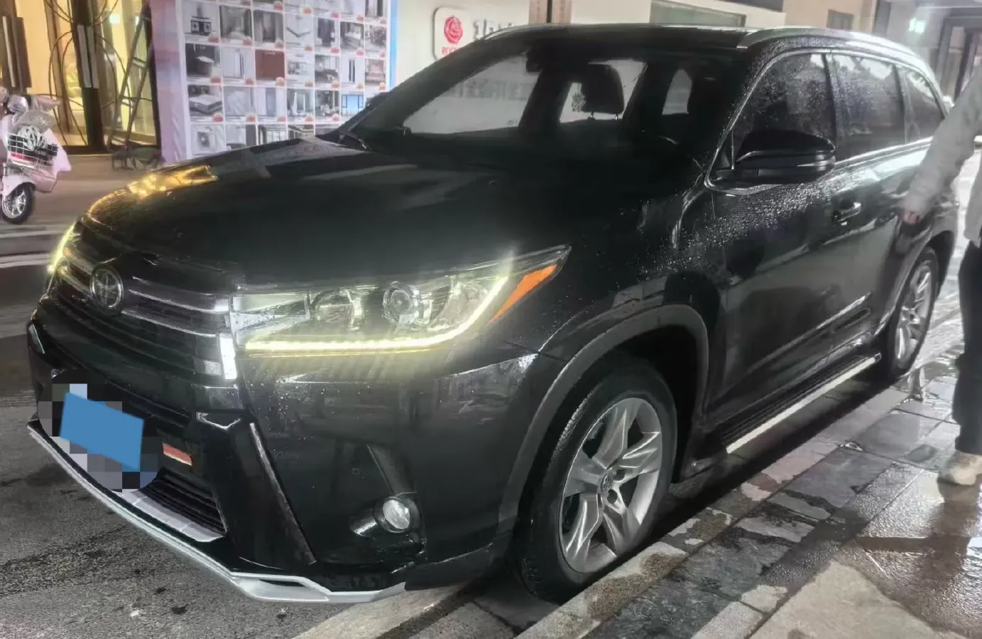 2018 Toyota Highlander 2.0T 220HP L4 6AT,autocango,china used car exporter,china ev exporter,chinese used car exporter,chinese used ev exporter