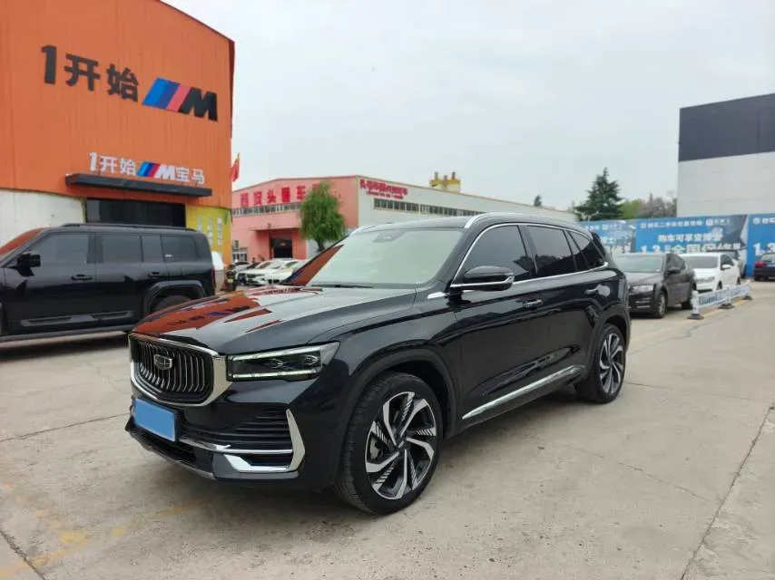 2021 Geely Monjaro 2.0T 218HP L4 7DCT,autocango,china used car exporter,china ev exporter,chinese used car exporter,chinese used ev exporter