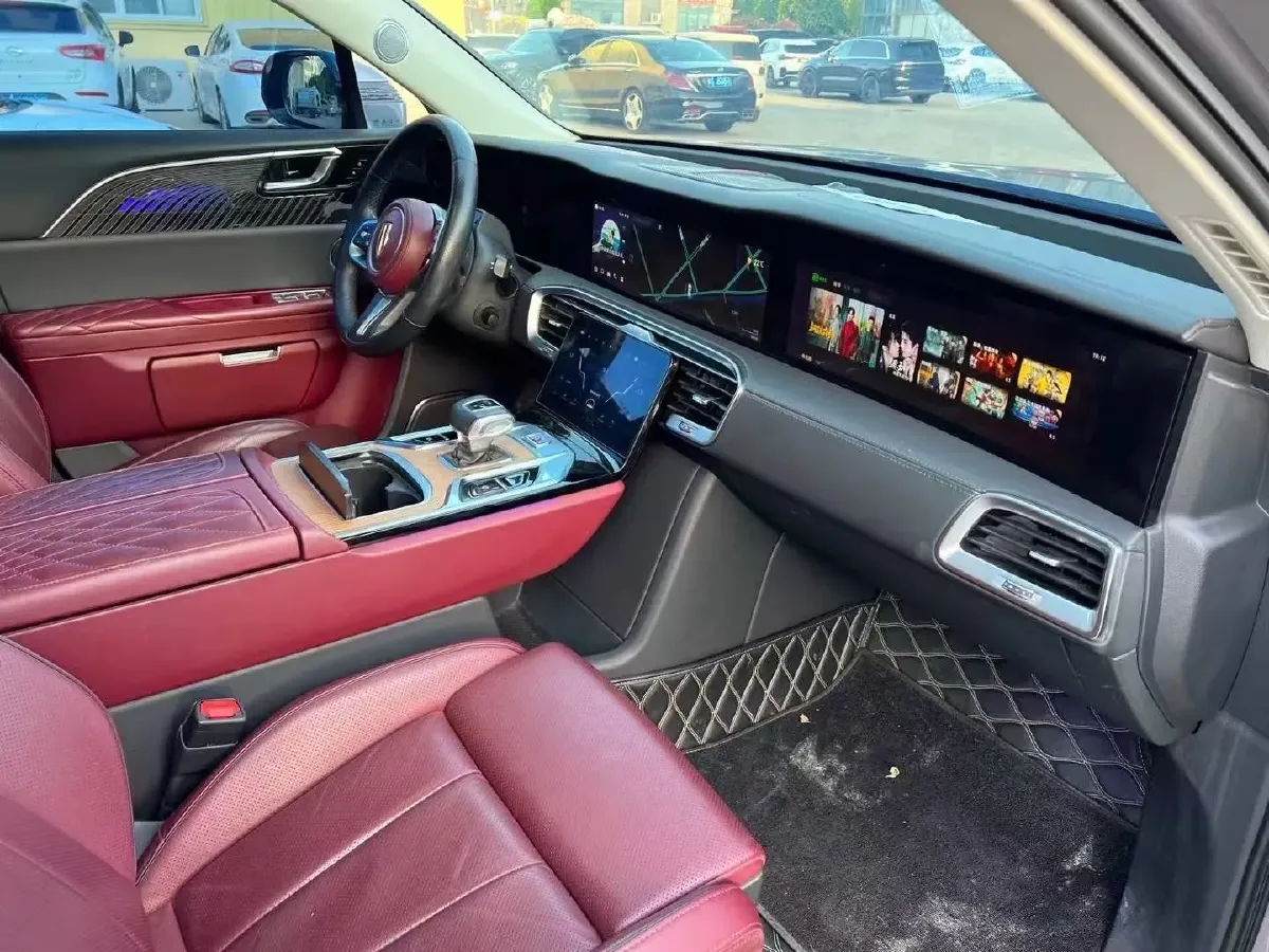 2021 HongQi E-HS9 BEV 99KWH,autocango,china used car exporter,china ev exporter,chinese used car exporter,chinese used ev exporter