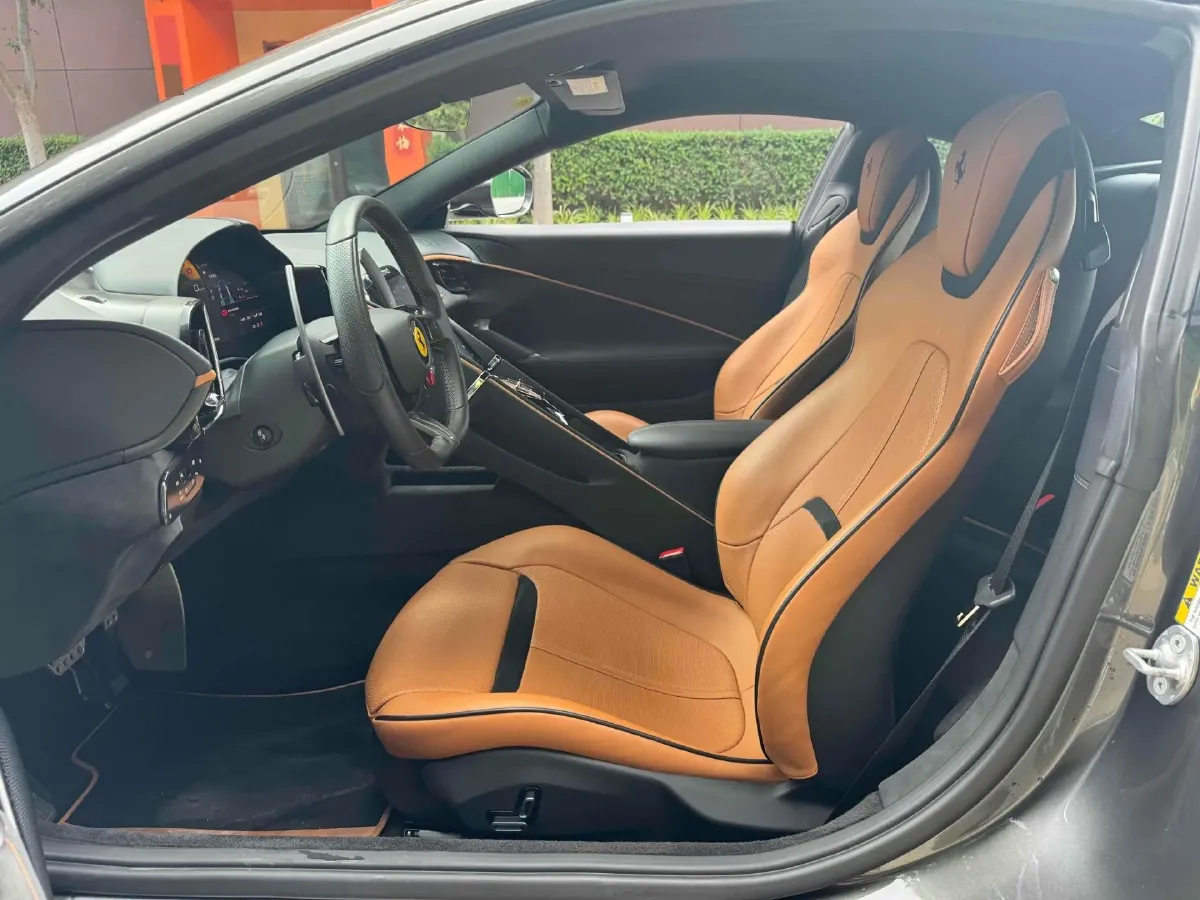 2020 Ferrari Roma 3.9T 620HP V8 8DCT,autocango,china used car exporter,china ev exporter,chinese used car exporter,chinese used ev exporter