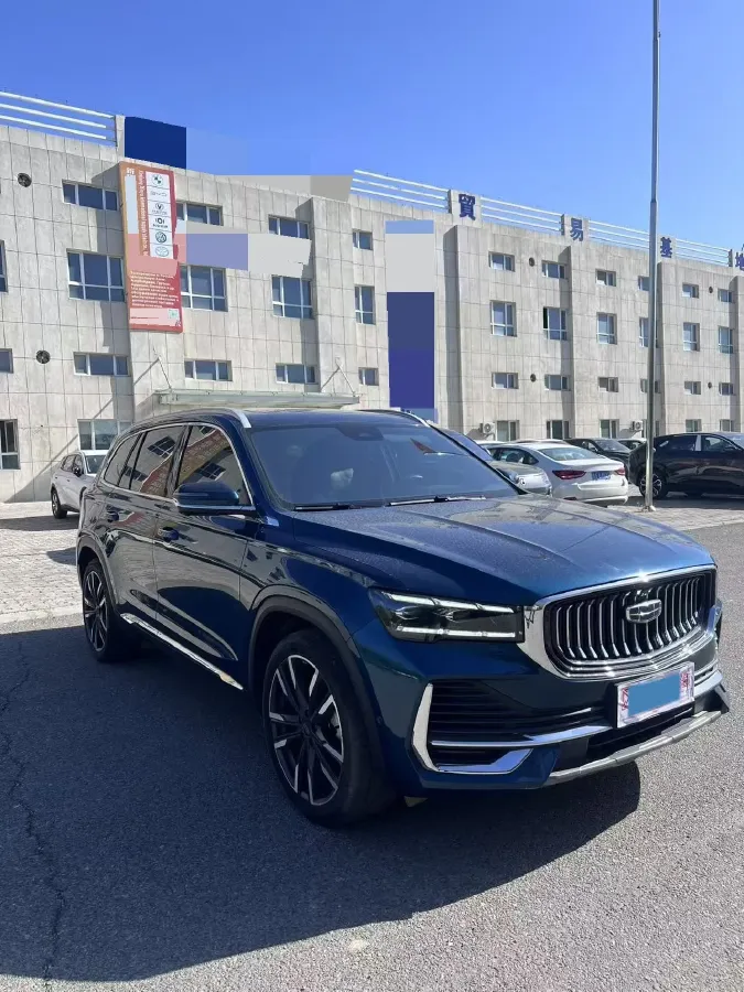 2021 Geely Monjaro 2.0T 218HP L4 7DCT,autocango,china used car exporter,china ev exporter,chinese used car exporter,chinese used ev exporter