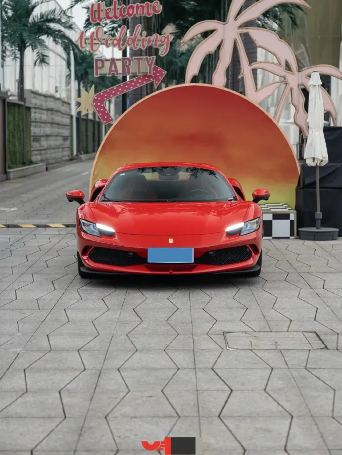 2022 Ferrari 296 3.0T 663HP V6 8DCT PHEV 7.45KWH,autocango,china used car exporter,china ev exporter,chinese used car exporter,chinese used ev exporter