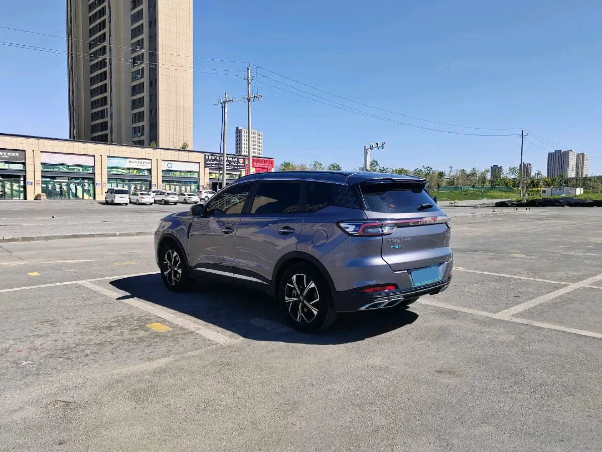 2023 Chery Tiggo 7 Plus 1.5T 156HP L4 3DHT PHEV 19.27KWH,autocango,china used car exporter,china ev exporter,chinese used car exporter,chinese used ev exporter