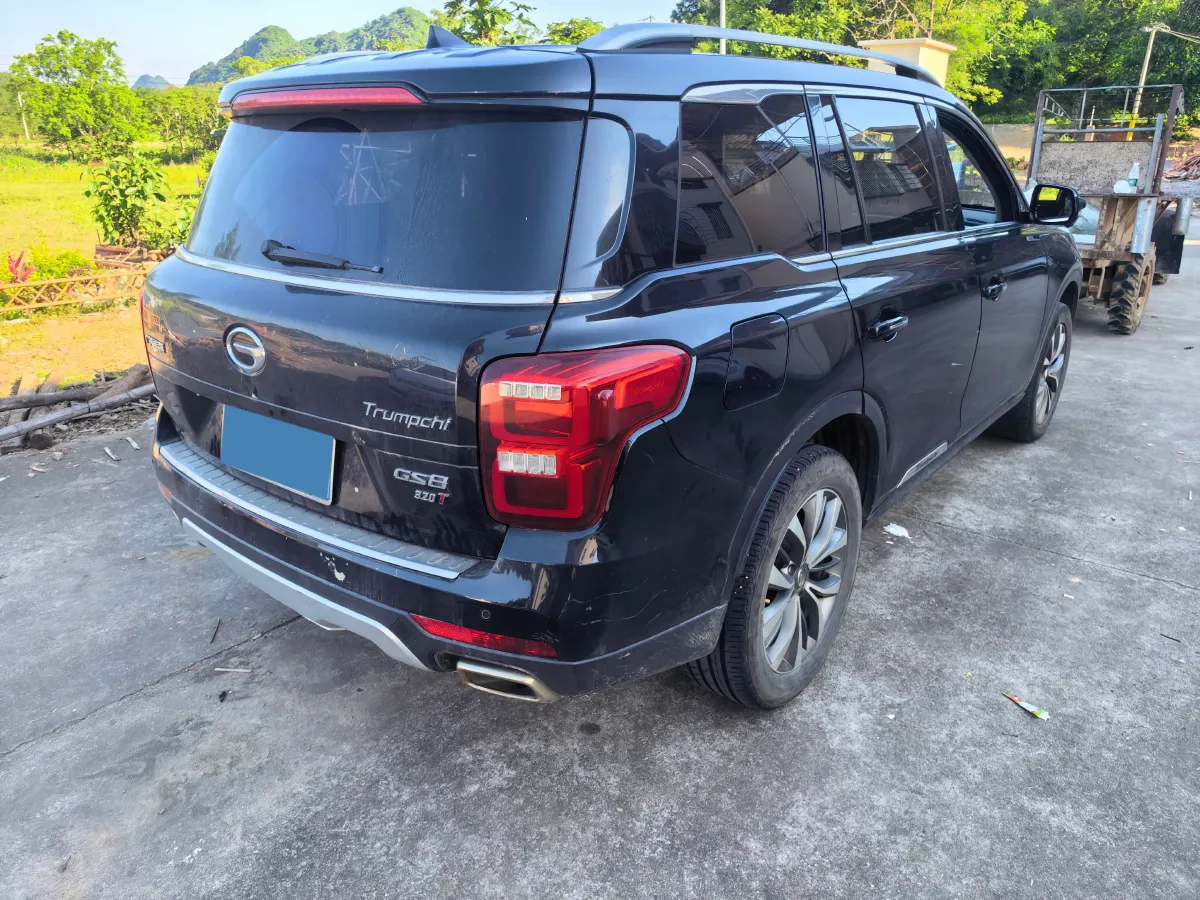 2017 GAC Trumpchi GS8 2.0T 201HP L4 6AT,autocango,china used car exporter,china ev exporter,chinese used car exporter,chinese used ev exporter
