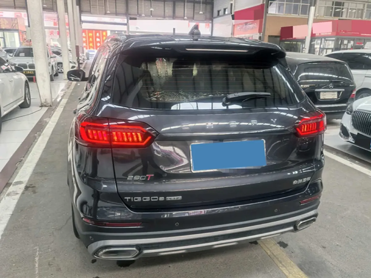 2021 Chery Tiggo 8 Plus 1.6T 197HP L4 7DCT,autocango,china used car exporter,china ev exporter,chinese used car exporter,chinese used ev exporter