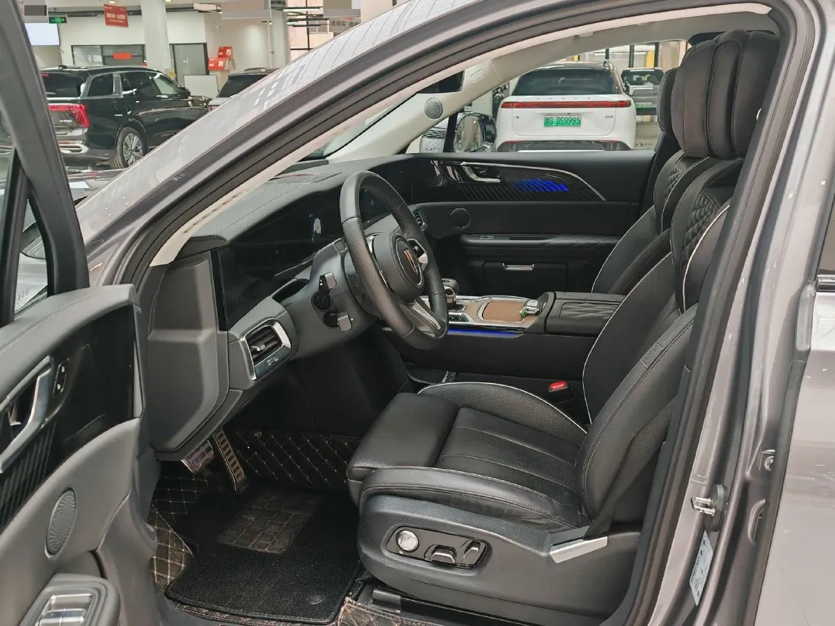 2022 HongQi E-HS9 BEV 120KWH,autocango,china used car exporter,china ev exporter,chinese used car exporter,chinese used ev exporter