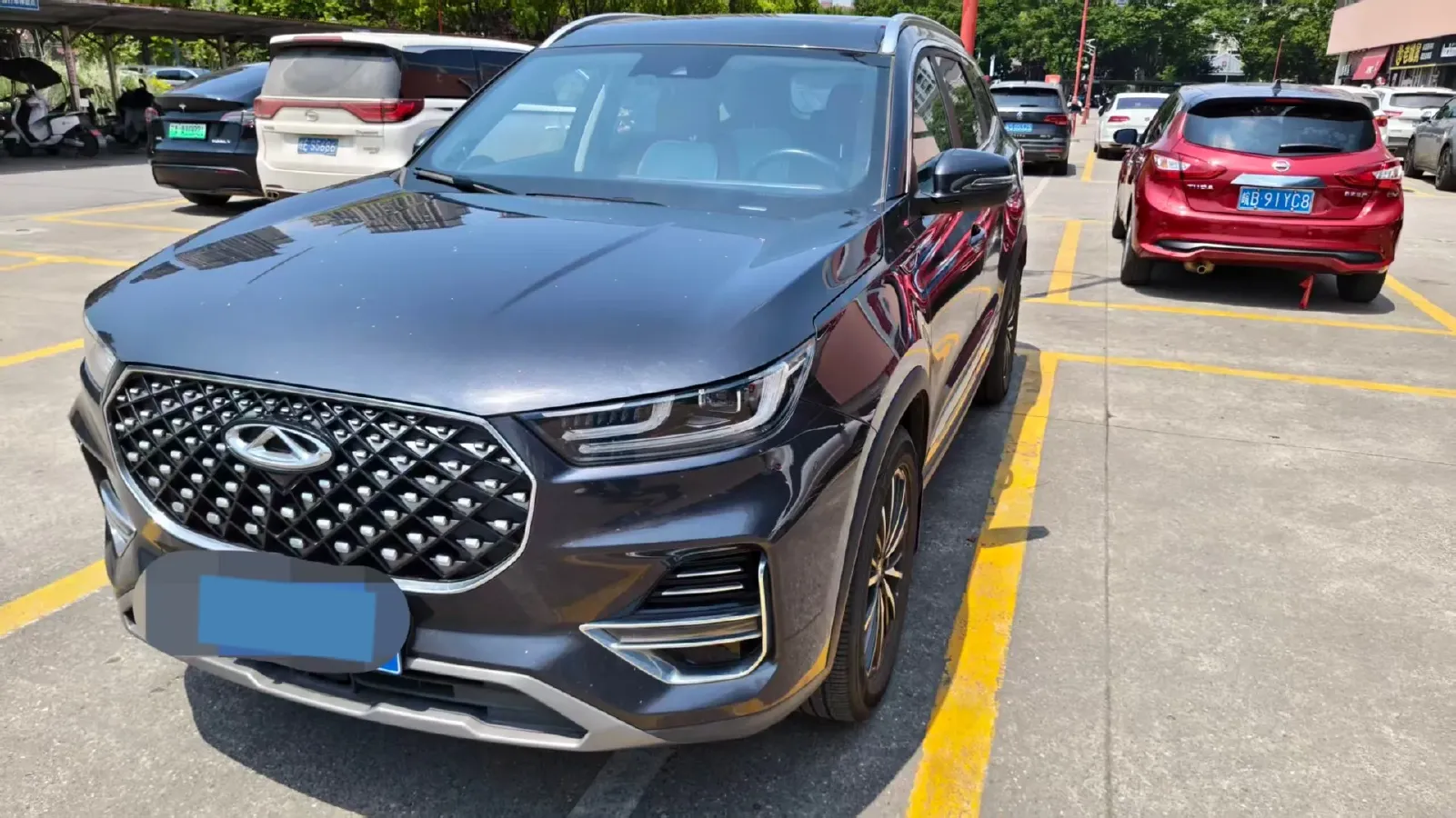 2021 Chery Tiggo 8 Plus 1.6T 197HP L4 7DCT,autocango,china used car exporter,china ev exporter,chinese used car exporter,chinese used ev exporter