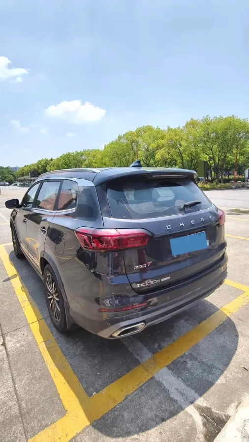 2021 Chery Tiggo 8 Plus 1.6T 197HP L4 7DCT,autocango,china used car exporter,china ev exporter,chinese used car exporter,chinese used ev exporter