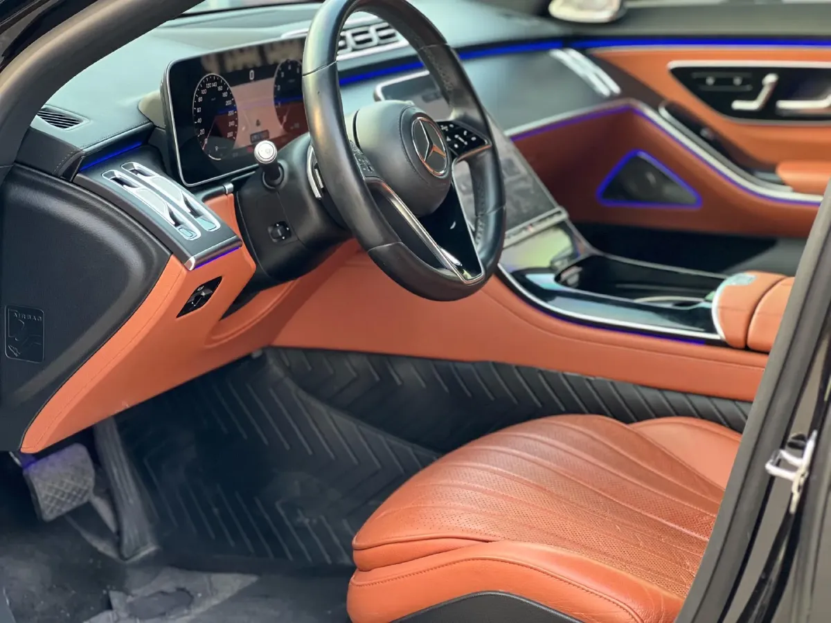 2022 Mercedes-Benz S Class 2.5T 313HP L6 9AT,autocango,china used car exporter,china ev exporter,chinese used car exporter,chinese used ev exporter