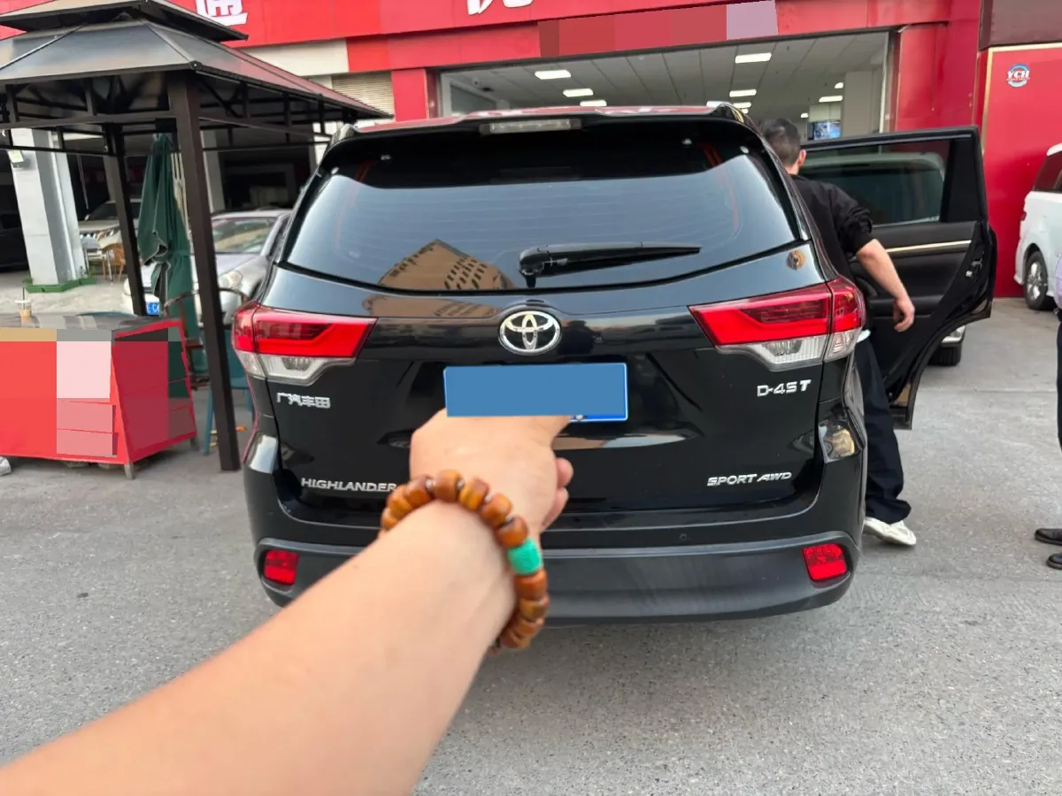 2021 Toyota Highlander 2.0T 220HP L4 6AT,autocango,china used car exporter,china ev exporter,chinese used car exporter,chinese used ev exporter