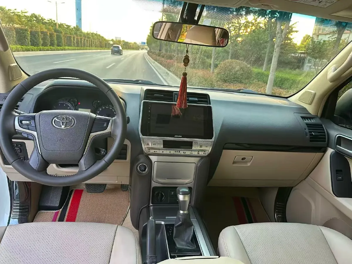 2019 Toyota Land Cruiser Prado 3.5L 280HP V6 6AT,autocango,china used car exporter,china ev exporter,chinese used car exporter,chinese used ev exporter