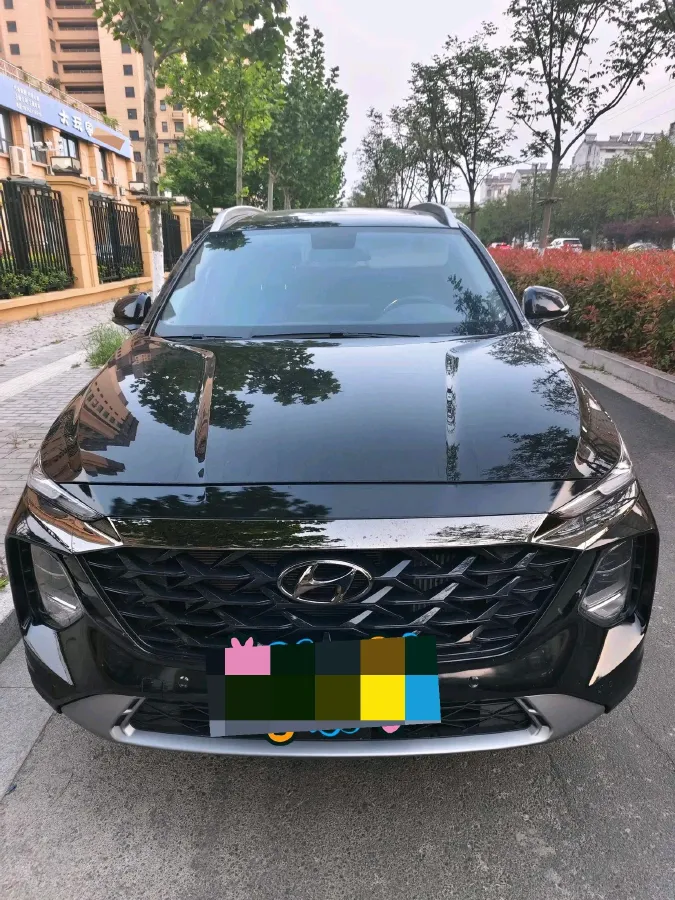 2023 Hyundai Santafe 2.0T 230HP L4 8AT,autocango,china used car exporter,china ev exporter,chinese used car exporter,chinese used ev exporter