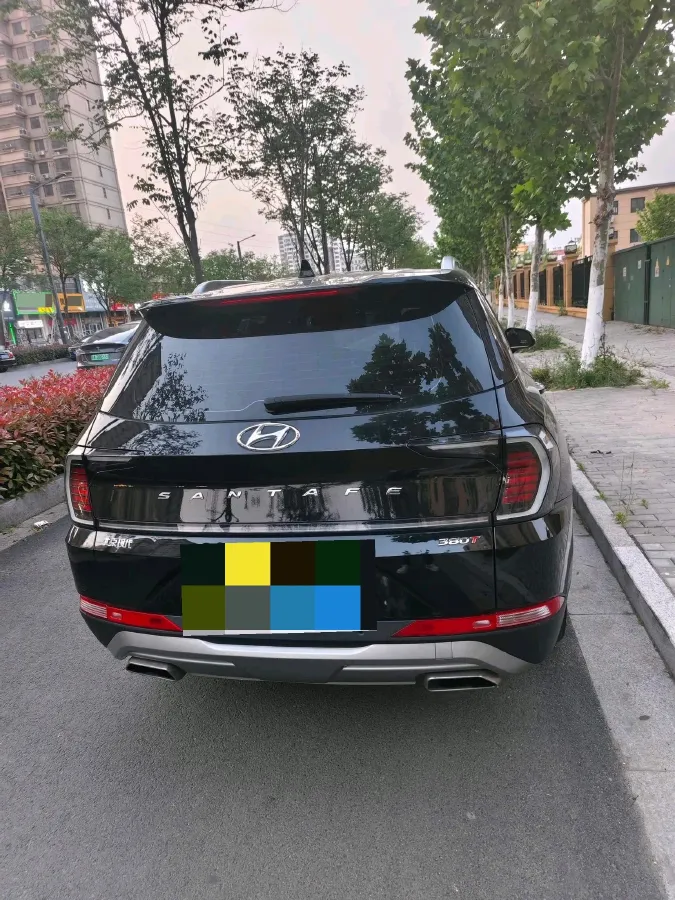 2023 Hyundai Santafe 2.0T 230HP L4 8AT,autocango,china used car exporter,china ev exporter,chinese used car exporter,chinese used ev exporter