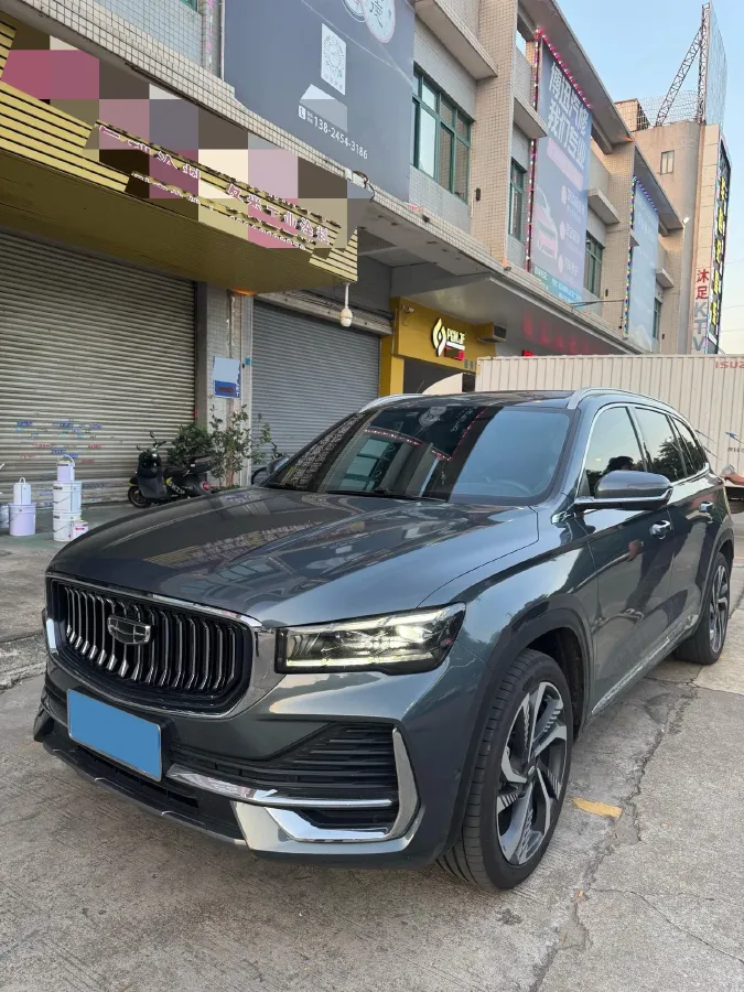 2021 Geely Monjaro 2.0T 218HP L4 7DCT,autocango,china used car exporter,china ev exporter,chinese used car exporter,chinese used ev exporter