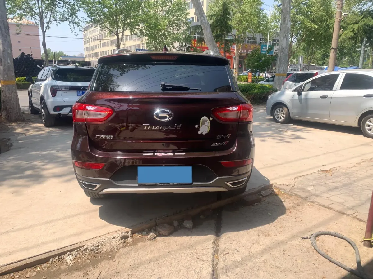 2018 GAC Trumpchi GS4 1.5T 152HP L4 6AT,autocango,china used car exporter,china ev exporter,chinese used car exporter,chinese used ev exporter