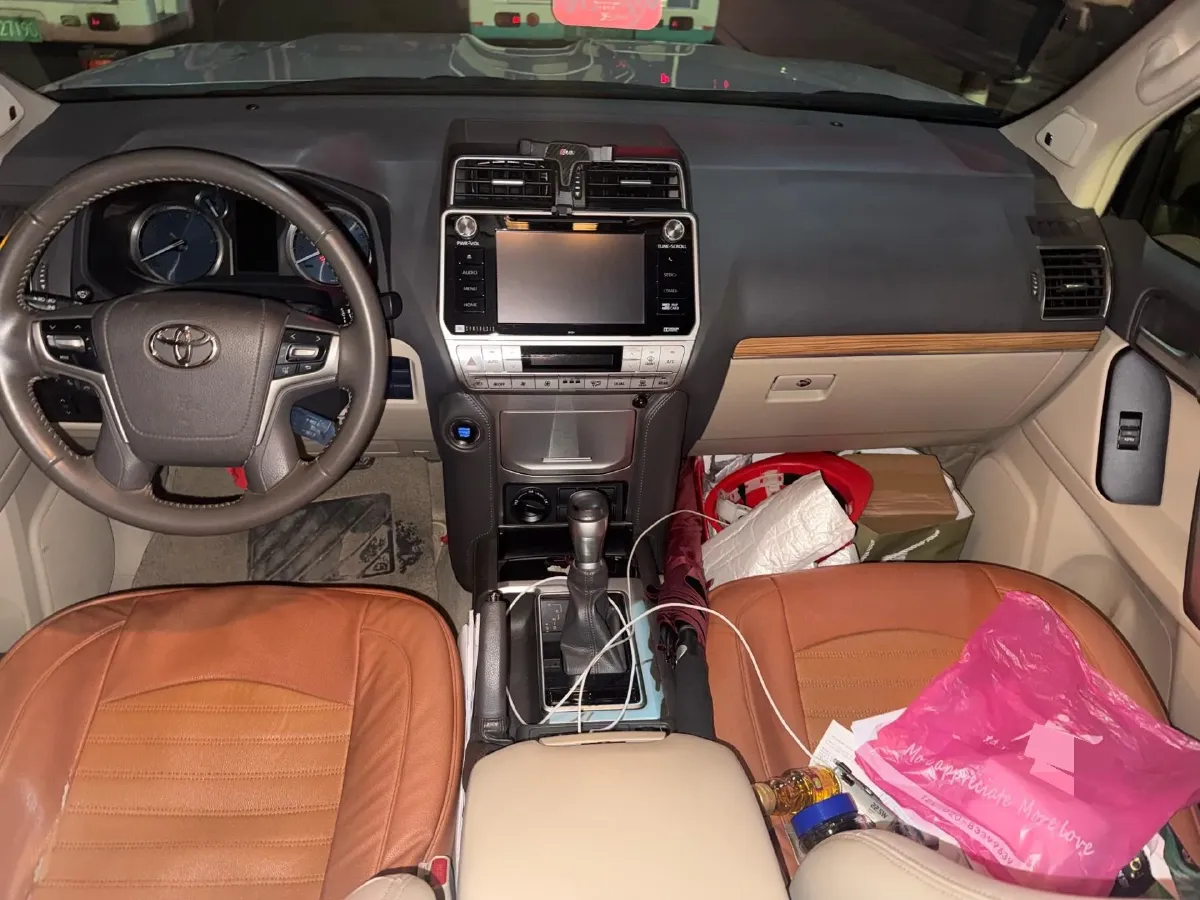 2018 Toyota Land Cruiser Prado 3.5L 280HP V6 6AT,autocango,china used car exporter,china ev exporter,chinese used car exporter,chinese used ev exporter