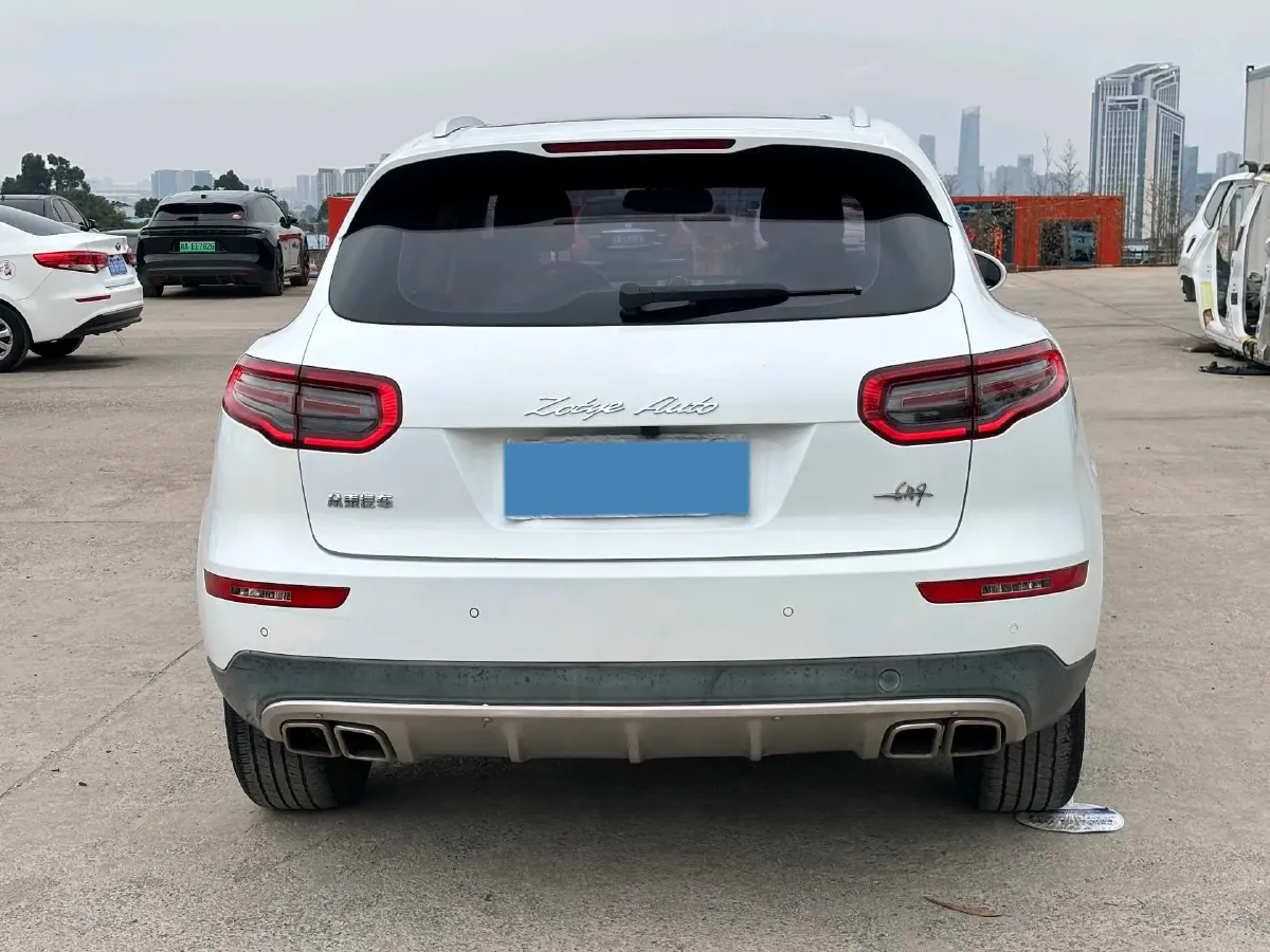 2017 Zotye SR9 2.0T 190HP L4 6DCT,autocango,china used car exporter,china ev exporter,chinese used car exporter,chinese used ev exporter