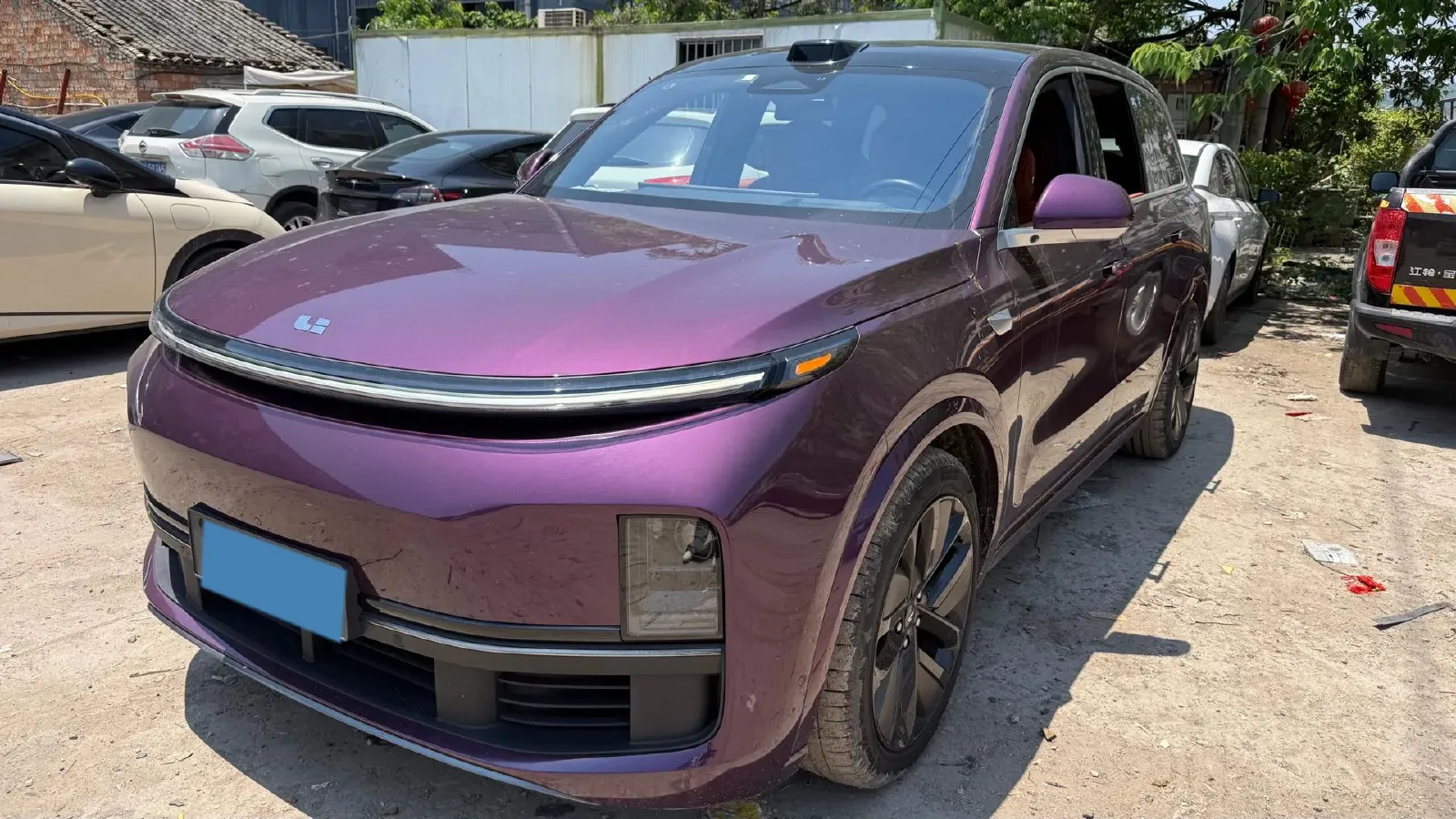 2022 Li L9 Range Extended 154HP REEV 42.6KWH,autocango,china used car exporter,china ev exporter,chinese used car exporter,chinese used ev exporter