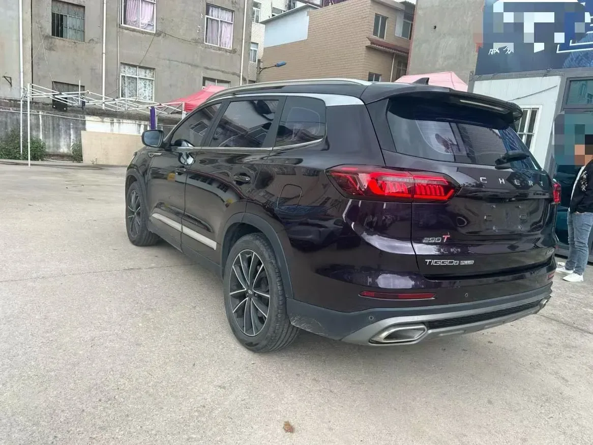 2021 Chery Tiggo 8 Plus 1.6T 197HP L4 7DCT,autocango,china used car exporter,china ev exporter,chinese used car exporter,chinese used ev exporter