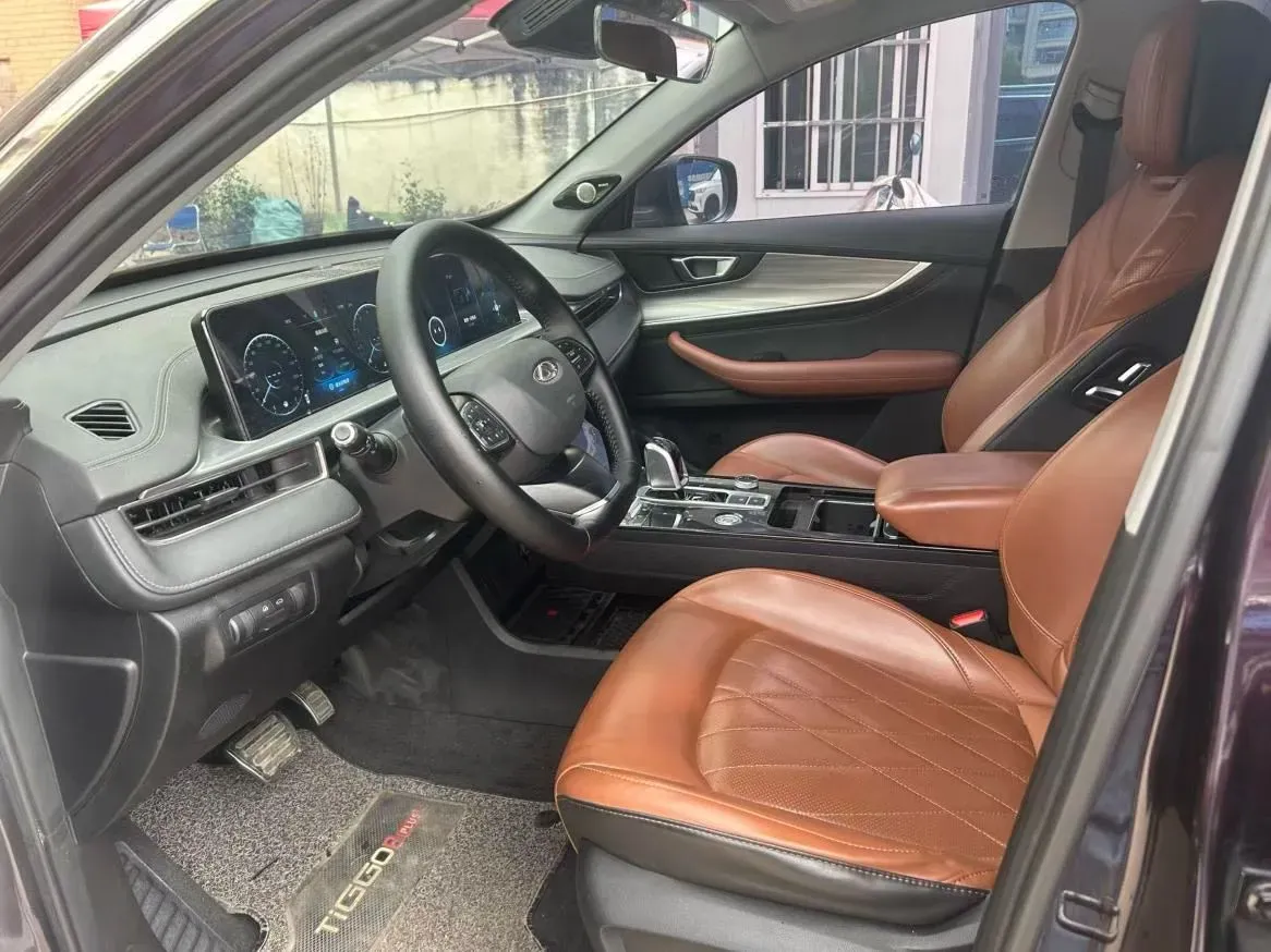 2021 Chery Tiggo 8 Plus 1.6T 197HP L4 7DCT,autocango,china used car exporter,china ev exporter,chinese used car exporter,chinese used ev exporter