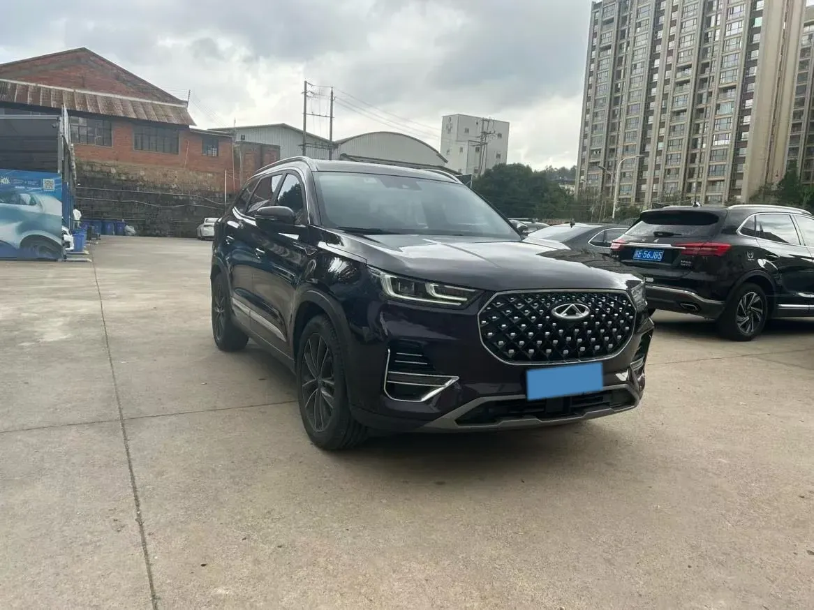 2021 Chery Tiggo 8 Plus 1.6T 197HP L4 7DCT,autocango,china used car exporter,china ev exporter,chinese used car exporter,chinese used ev exporter