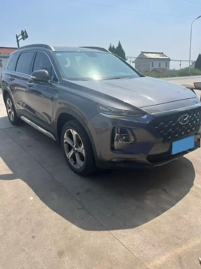 2019 Hyundai Santafe 2.0T 240HP L4 8AT,autocango,china used car exporter,china ev exporter,chinese used car exporter,chinese used ev exporter