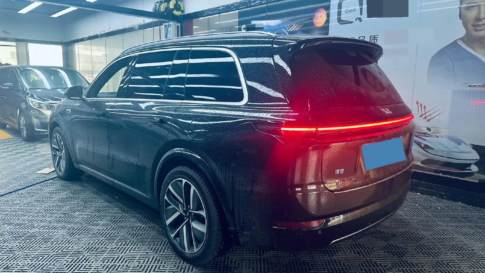 2023 Li L9 Range Extended 154HP REEV 42.6KWH,autocango,china used car exporter,china ev exporter,chinese used car exporter,chinese used ev exporter