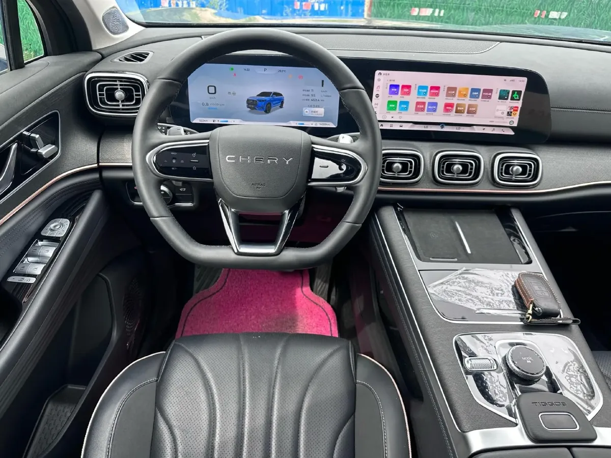 2023 Chery Tiggo 9 2.0T 261HP L4 7DCT,autocango,china used car exporter,china ev exporter,chinese used car exporter,chinese used ev exporter