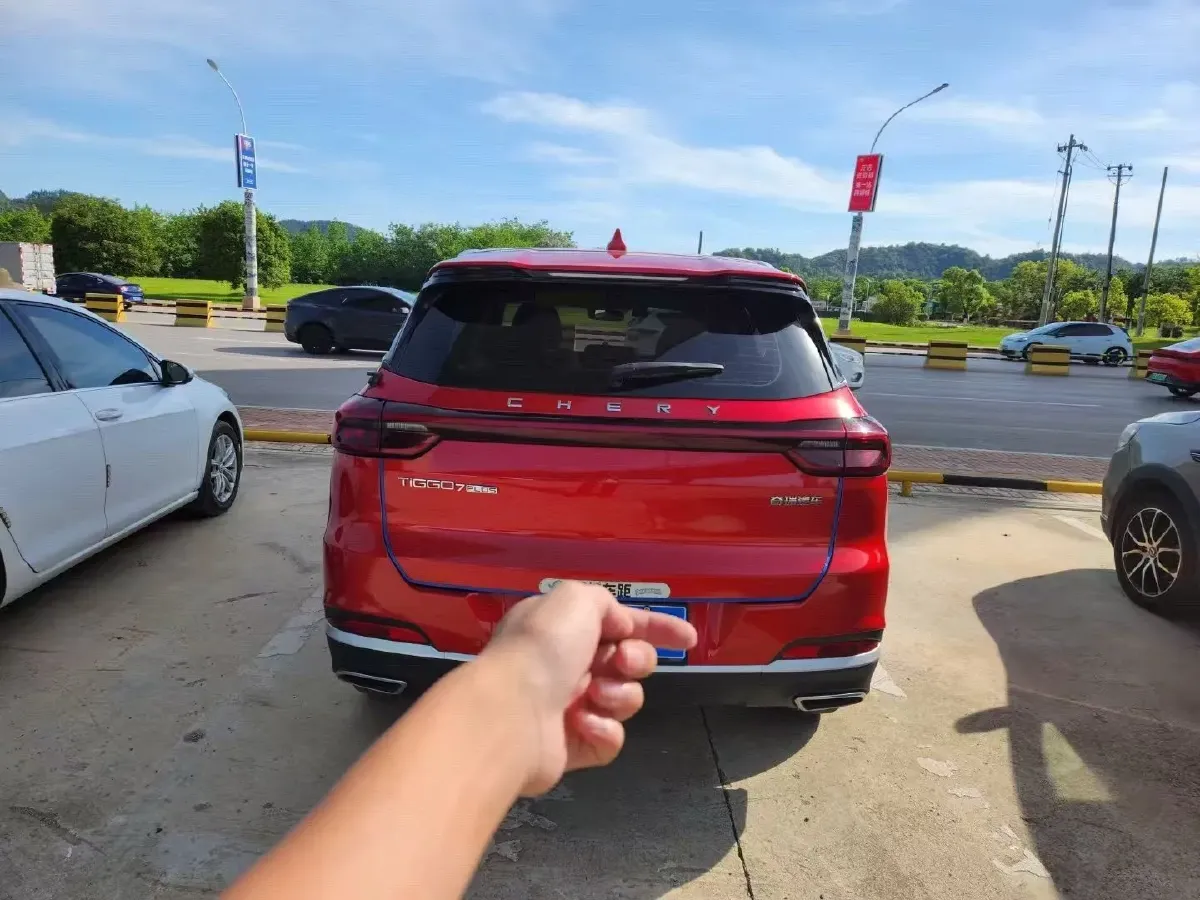 2021 Chery Tiggo 7 Plus 1.5T 156HP L4 CVT,autocango,china used car exporter,china ev exporter,chinese used car exporter,chinese used ev exporter