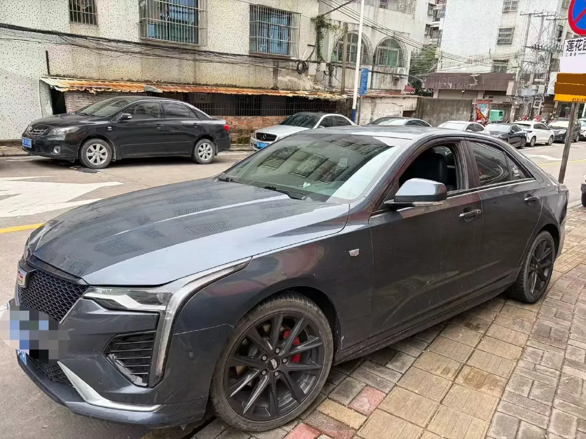 2021 Cadillac CT4 2.0T 237HP L4 8AT,autocango,china used car exporter,china ev exporter,chinese used car exporter,chinese used ev exporter