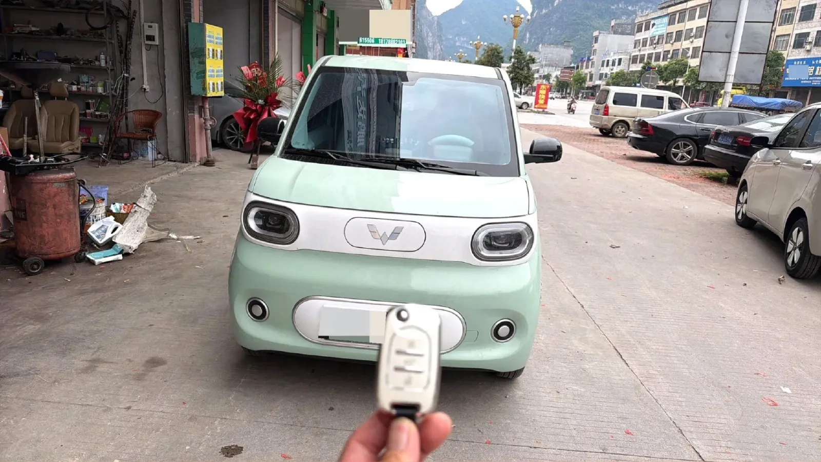 2025 WuLing HongGuang MINI EV BEV 16.2KWH,autocango,china used car exporter,china ev exporter,chinese used car exporter,chinese used ev exporter