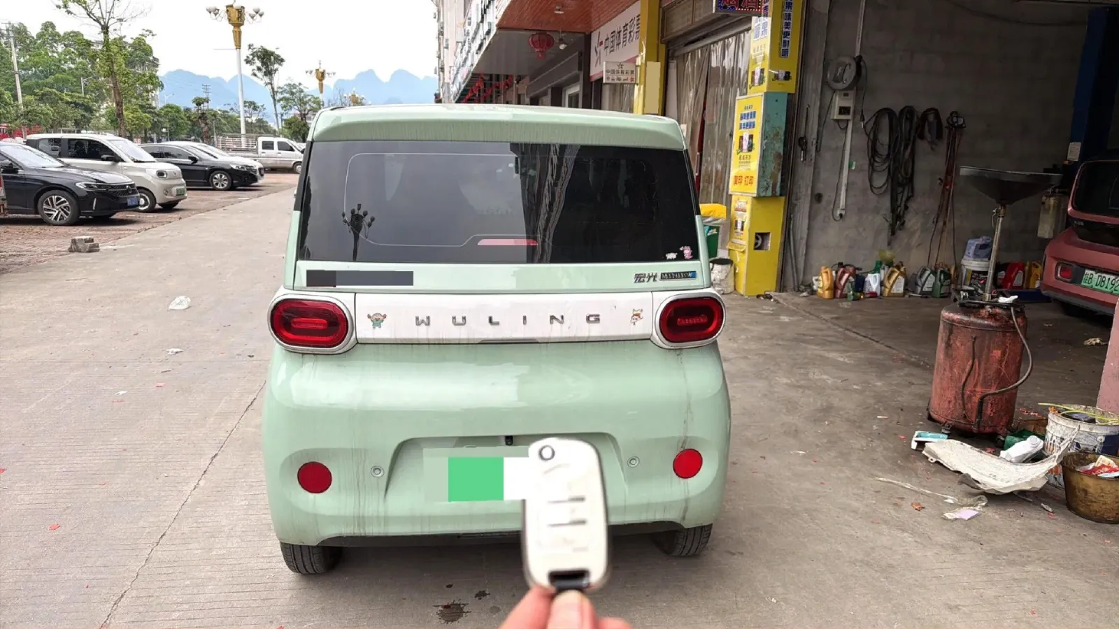 2025 WuLing HongGuang MINI EV BEV 16.2KWH,autocango,china used car exporter,china ev exporter,chinese used car exporter,chinese used ev exporter