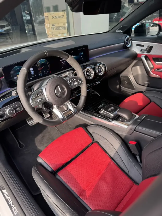 2020 Mercedes-Benz A AMG 2.0T 387HP L4 8DCT,autocango,china used car exporter,china ev exporter,chinese used car exporter,chinese used ev exporter
