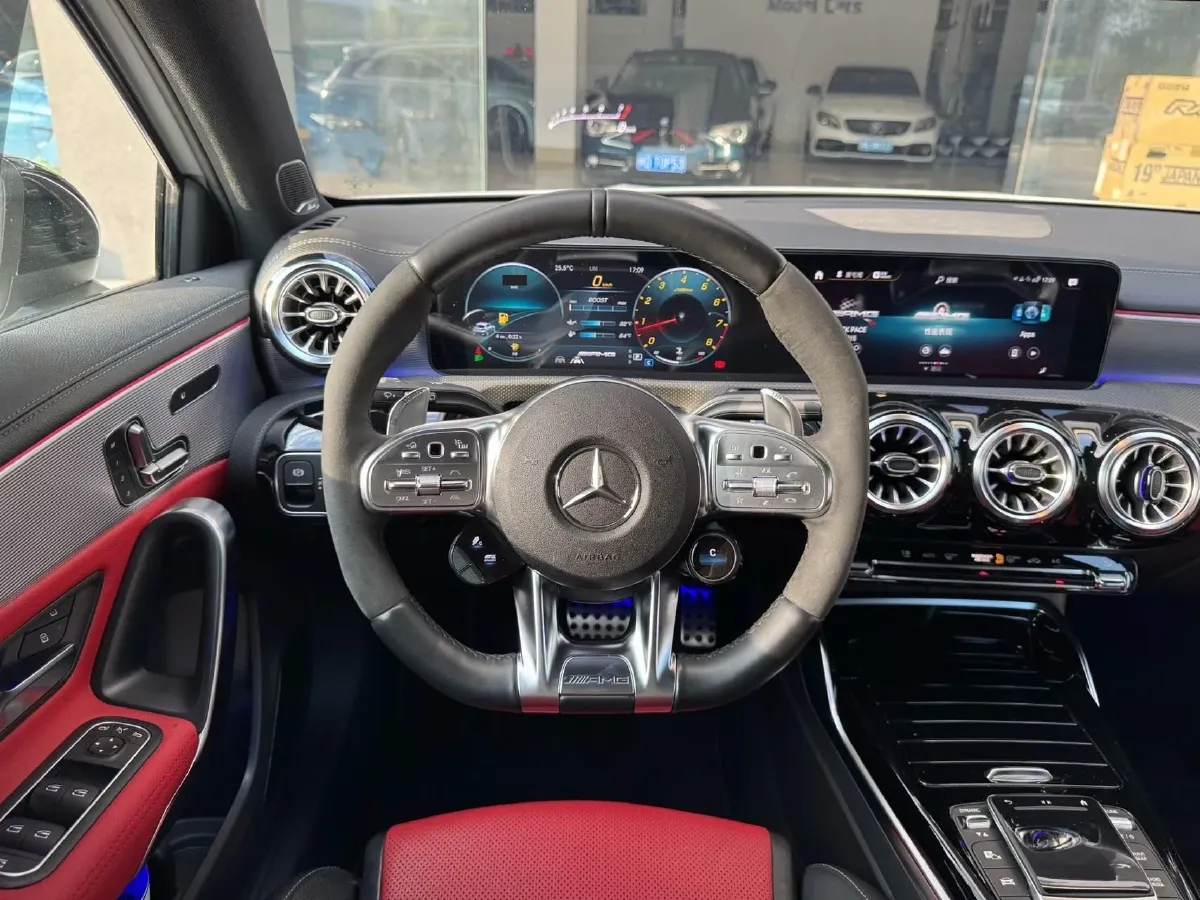 2020 Mercedes-Benz A AMG 2.0T 387HP L4 8DCT,autocango,china used car exporter,china ev exporter,chinese used car exporter,chinese used ev exporter