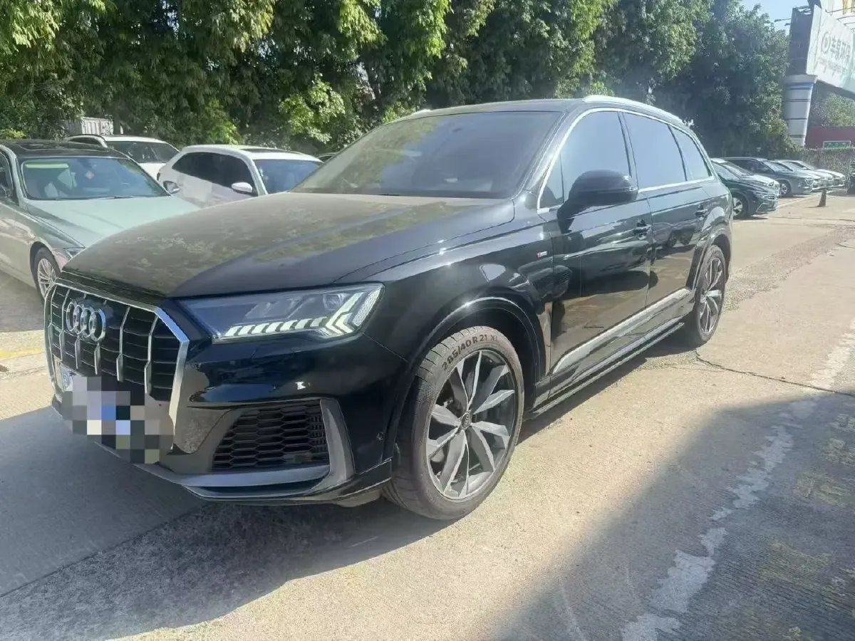 2023 Audi Q7 3.0T 340HP V6 8AT,autocango,china used car exporter,china ev exporter,chinese used car exporter,chinese used ev exporter
