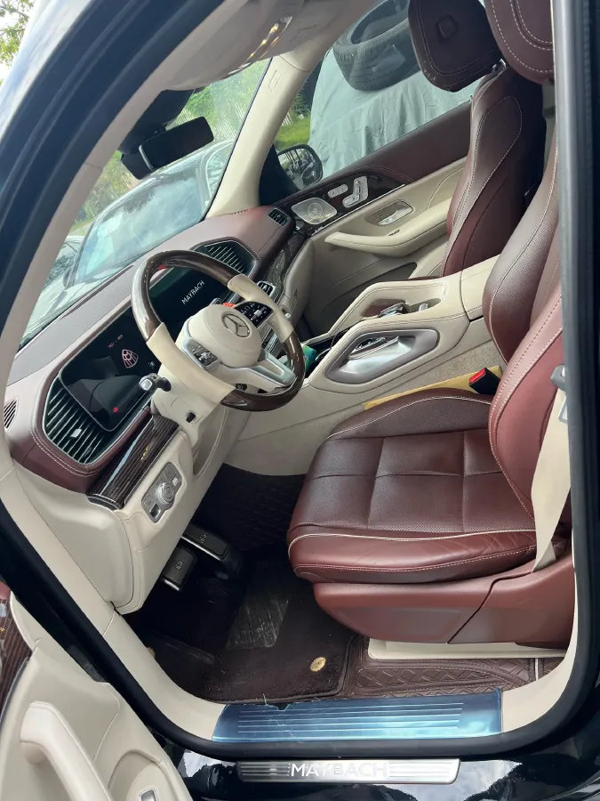 2022 Mercedes-Benz Maybach GLS 3.0T 367HP L6 9AT,autocango,china used car exporter,china ev exporter,chinese used car exporter,chinese used ev exporter