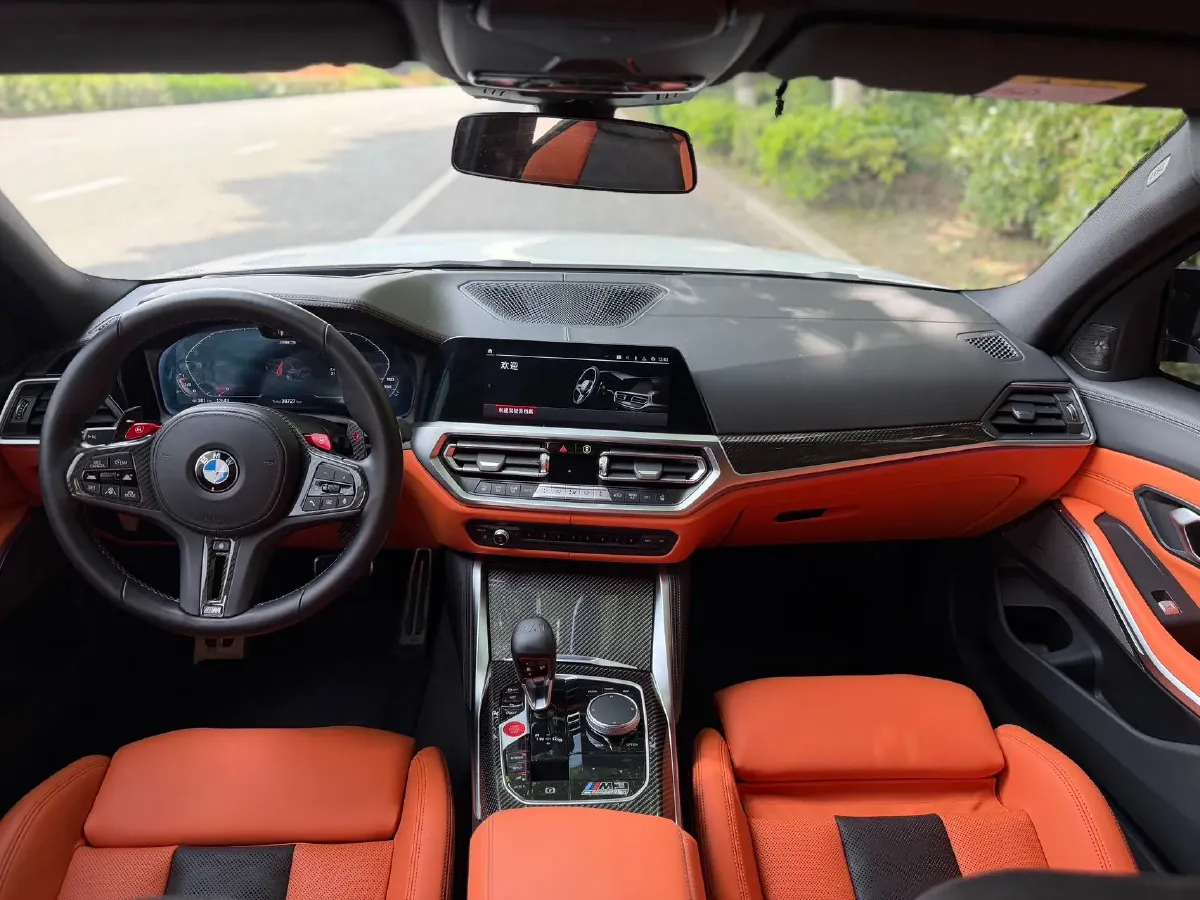 2021 BMW M3 3.0T 510HP L6 8AT,autocango,china used car exporter,china ev exporter,chinese used car exporter,chinese used ev exporter