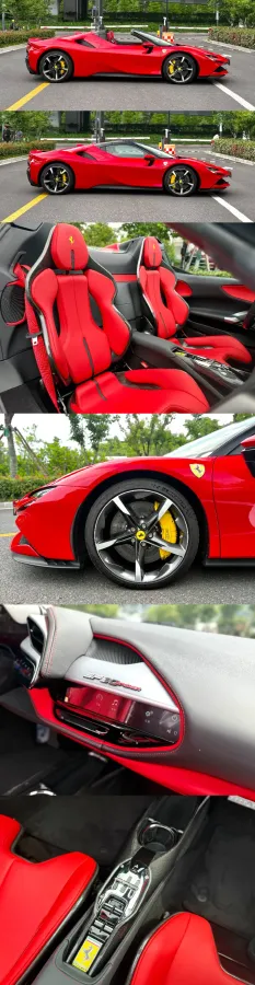 2021 Ferrari SF90 3.9T 781HP V8 8DCT PHEV 7.9KWH,autocango,china used car exporter,china ev exporter,chinese used car exporter,chinese used ev exporter